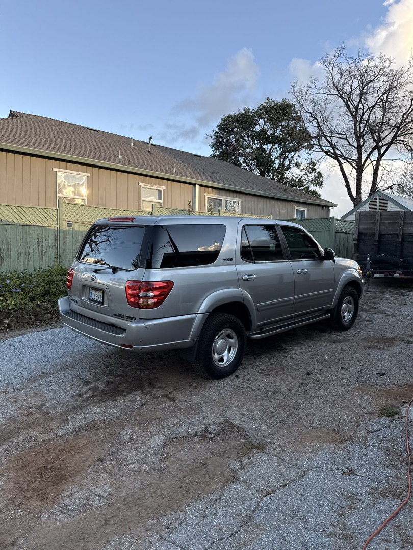 Toyota Sequoia rear after exterior detail