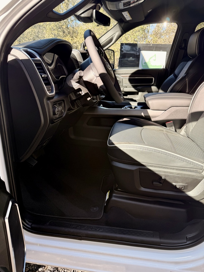 Ram 1500 front interior after detail